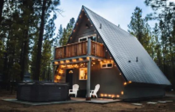 Modern A-Frame Cabin w/ Hot Tub • Close to Bend, Crater Lake, Mt Bachelor Resort