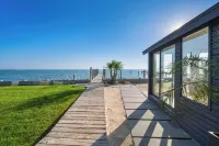Private Beach on a Fenced in Property Sunset Views