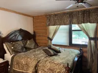 A charming cabin tucked in the woods