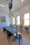 The Bokonon is a unique space in Twin Bridges. Art gallery style.