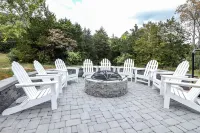 New! Farmhouse + Pool + Firepit + Wrap Around Covered Porch