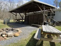 Cabin where the black top ends… Cabin 2