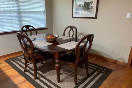 A lovely family home in old O.S. area a block from beach and near downtown area.