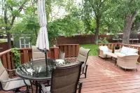 Tranquil 5 bedroom home with large deck and yard