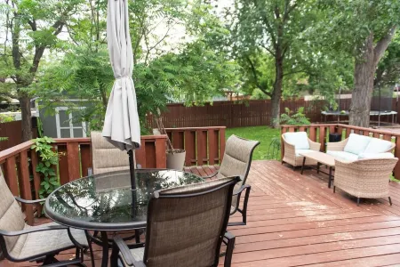 Tranquil 5 bedroom home with large deck and yard