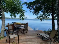 Branch Lake, lakefront cottage in the woods, Ellsworth ME - 3-Star