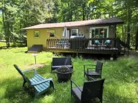 Pocono Cabin Big Bass Lake Resort  Ski, Indoor Pool