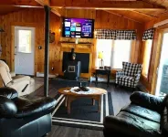 Direct Trail Access-L & R Lakeside Rentals with this Beautiful Camp on Long Lake Hotels in Square Lake