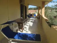 Duplex house with garden