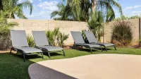 Main Floor King Room Plus 4 Bedroom Upstairs w/ Game Room & Heated Pool