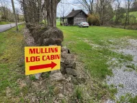 Mullins Log Cabin 1850s Rustic Cabin Near Ark  Sits on 5 AC15 Min to Ark