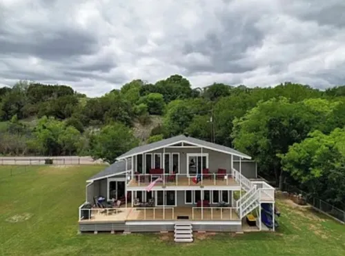 Modern Lake Grandbury Waterfront Home!