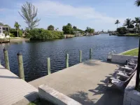 Gulf Access Home with Private Boat Dock in quiet neighborhood