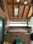 Whitewater Country with Hot Tub, Free WiFi & Indoor Wood Burning Fireplace!