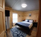 Cozy tiny cabin, close to local activities. Pet friendly. Suited 2 adults.