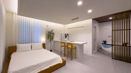 Gyeongju Mood Pension Отели рядом с достопримечательностью «Gyeongju World Entertainment Park»