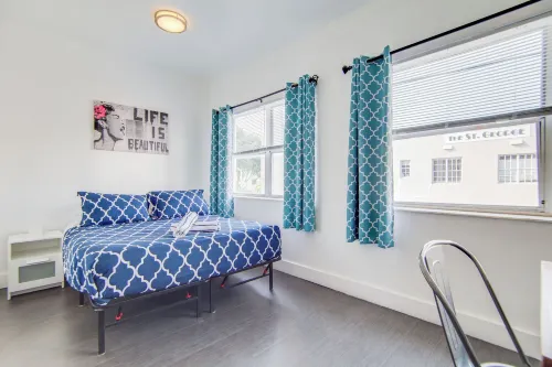 Chic Large Studio Apt Near Ocean Drive South Beach