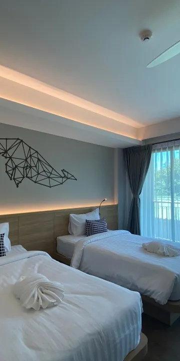 ห้องดีลักซ์ เตียงแฝด