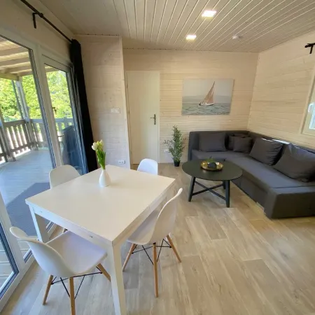 Wassermann vacation home with box-spring beds and large terrace