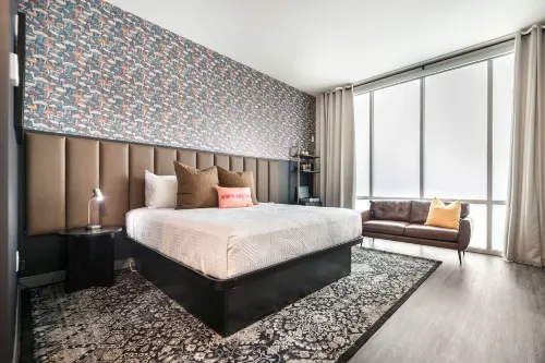 Funky Design and Modern Comforts - Vibrant Creative Oasis Hotels in Macon