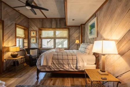 Waterfall and Hot Tub - Idyllic Mountain Retreat