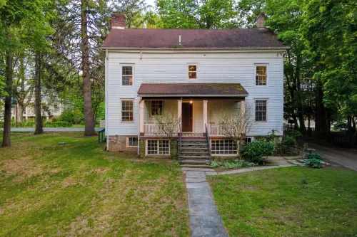 Relax in Style at Historic Modern on Main With Modern Amenities & Wooded Views