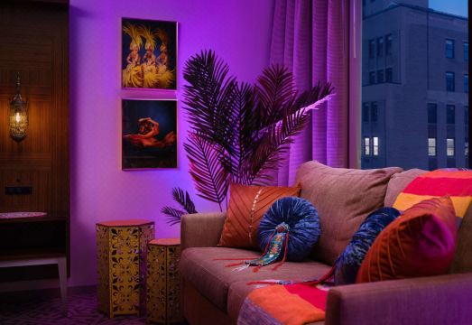 힐튼 뉴욕 타임스 스퀘어 객실