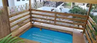 Apartment with Outside Refreshing Cabin - Mi Cuna Close to Beach - 2-Star