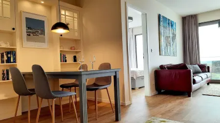 Comfortable vacation apartment A103 with sea view and close to the beach