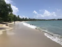 Sainte-Anne, typical villa for 4-6 people Sea view, directly on the beach. - 3 ดาว