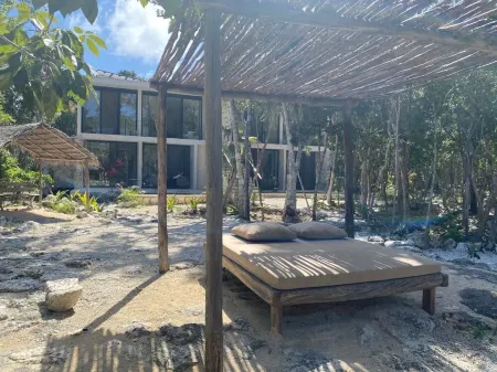 Private Cenote 18 guests luxury jungle lodge