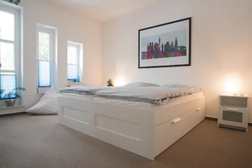 Excl. Apartment 69 sqm, quiet central location 5 minutes walk to the historic old town Hotel a Luneburg