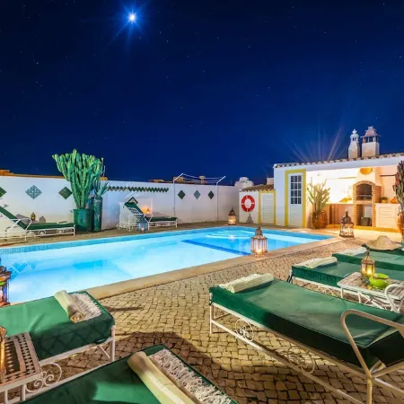 Villa Galé Sun - luxury, private pool, AC, wifi 5 minutes from the beach