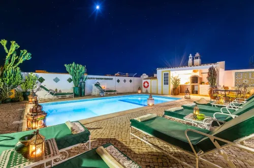 Villa Galé Sun - luxury, private pool, AC, wifi 5 minutes from the beach - maisons de vacances