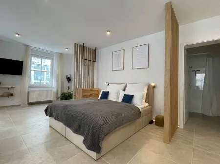 Unique city center studio with carport