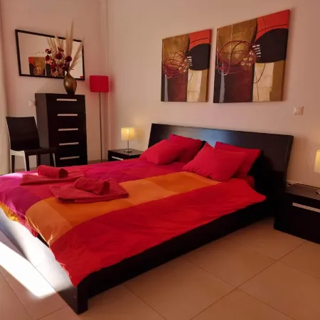 Penthouse in Fuseta with private roof terrace and sea views