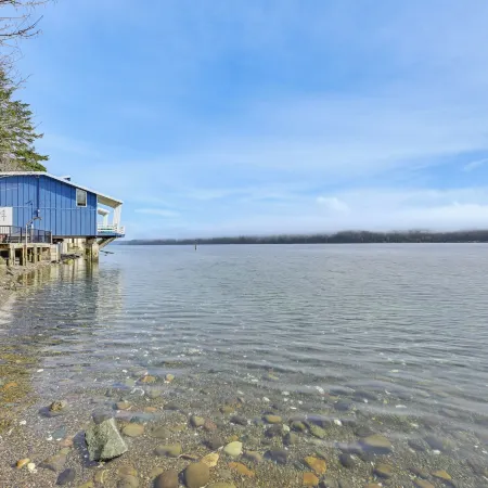 Decks & Views: Waterfront Shelton Home