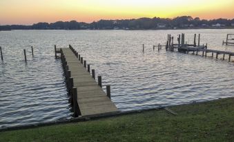 Romantic Waterfront Abode with Patio & Dock!