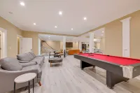 Game Room + Patio: Luxe Retreat Near Lake Norman!