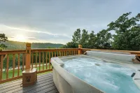 Hot Tub & Fire Pit! Lake-View Home in Blue Eye - parking