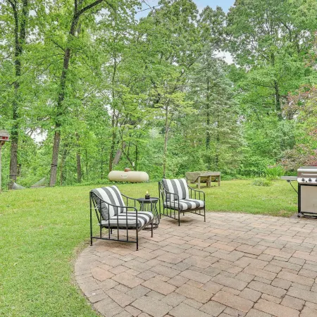 Walk to Kelsey Lake: Cassopolis Home w/ Yard!