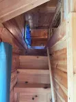 Cheerful Cabin with Mountain View & Hot Tub