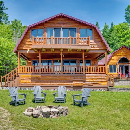 Pittsburg Lake House w/ Magalloway Mountain Views!