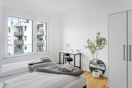 Delightful 3 Room Apart. ETRO I Centre I Balcony I Family-friendly I Homeoffice Отели рядом с достопримечательностью «MOTOR WORLD Region Stuttgart»