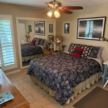 One Bedroom ground floor condo with Private Patio steps to Carpinteria beach