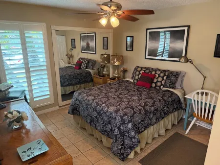 One Bedroom ground floor condo with Private Patio steps to Carpinteria beach