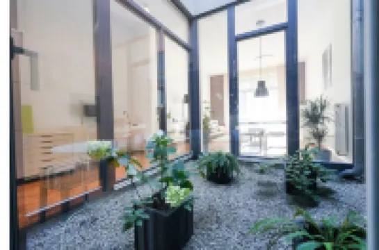 2 room loft apartment with garden and parking space