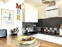 Coquet T3 50m2 Plein Sud, vue Mer, Plage à 30 m