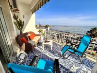 The terrace by the sea