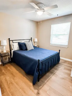 Private 4-bed/3 bath house with putt-putt golf, heated pool, and hot tub.